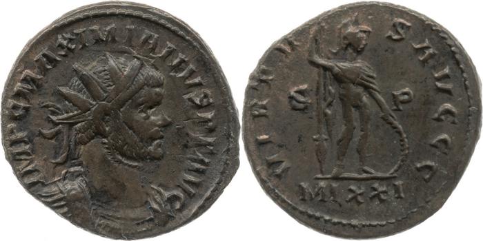 reverse RIC V Carausius issuing for Diocletian/Maximian 39