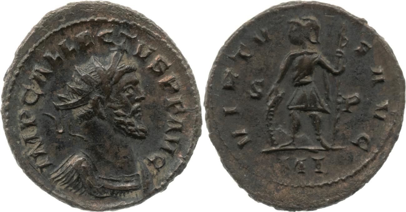 RIC V Allectus 49, аверс, bm