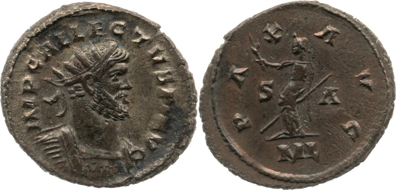 RIC V Allectus 33, аверс, bm