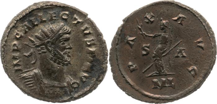 RIC V Allectus 33, реверс, bm