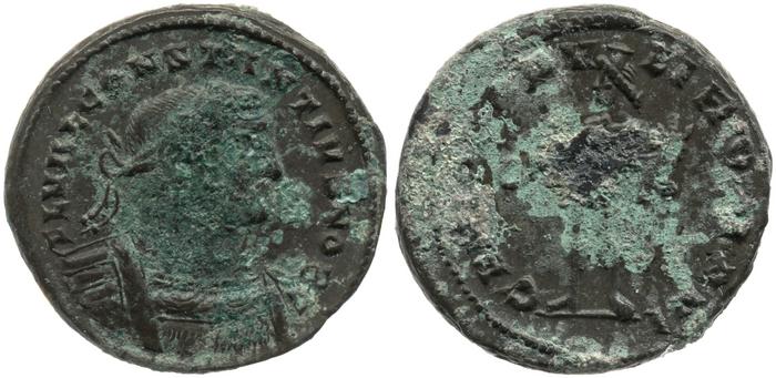 RIC VI Londinium 14a, реверс, Британский музей