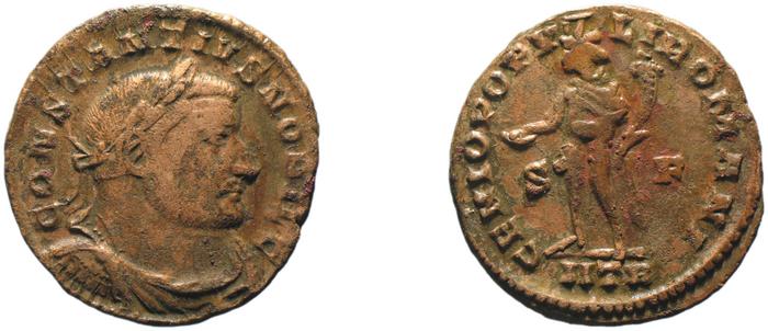 RIC VI Treveri 531, реверс, bm