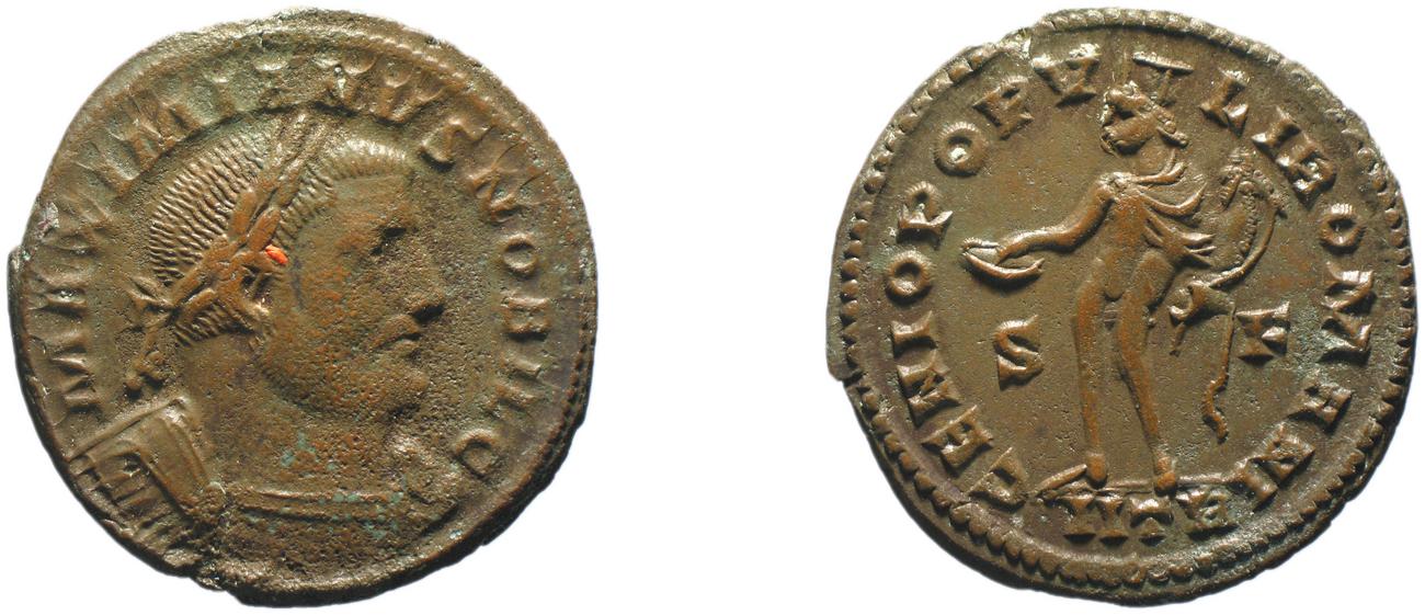 RIC VI Treveri 530b, аверс, bm