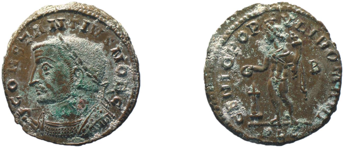 RIC VI Lugdunum 167a, аверс, bm