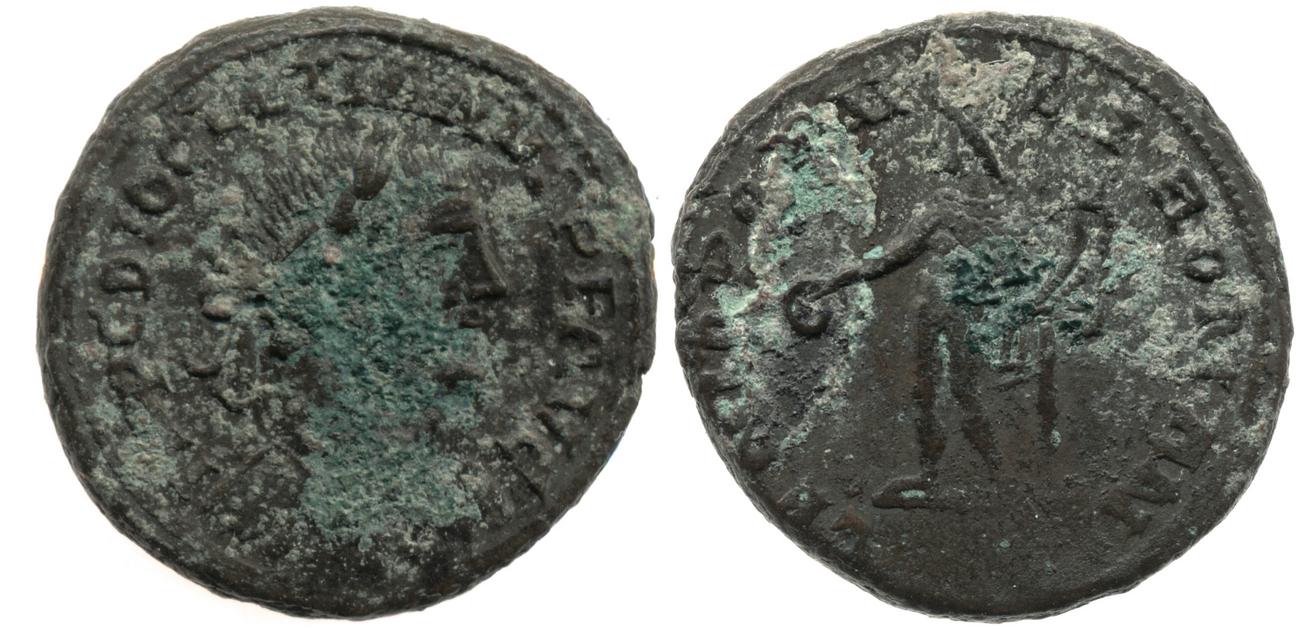 RIC VI Londinium 6a, аверс, Британский музей
