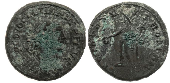 RIC VI Londinium 6a, реверс, Британский музей