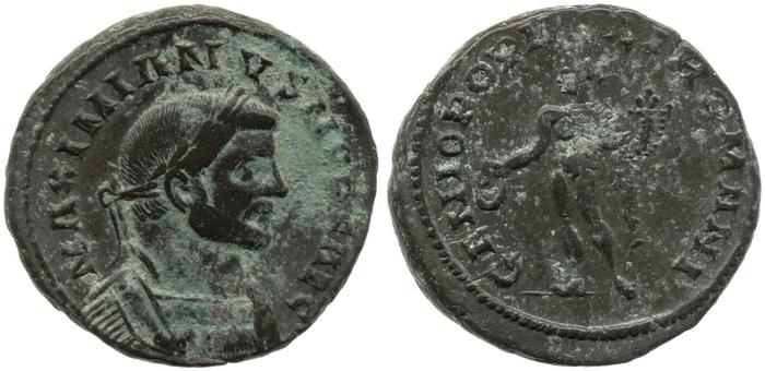 RIC VI Londinium 15, реверс, Британский музей