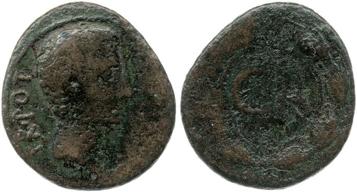 RIC I (second edition) Augustus 503, реверс, bm