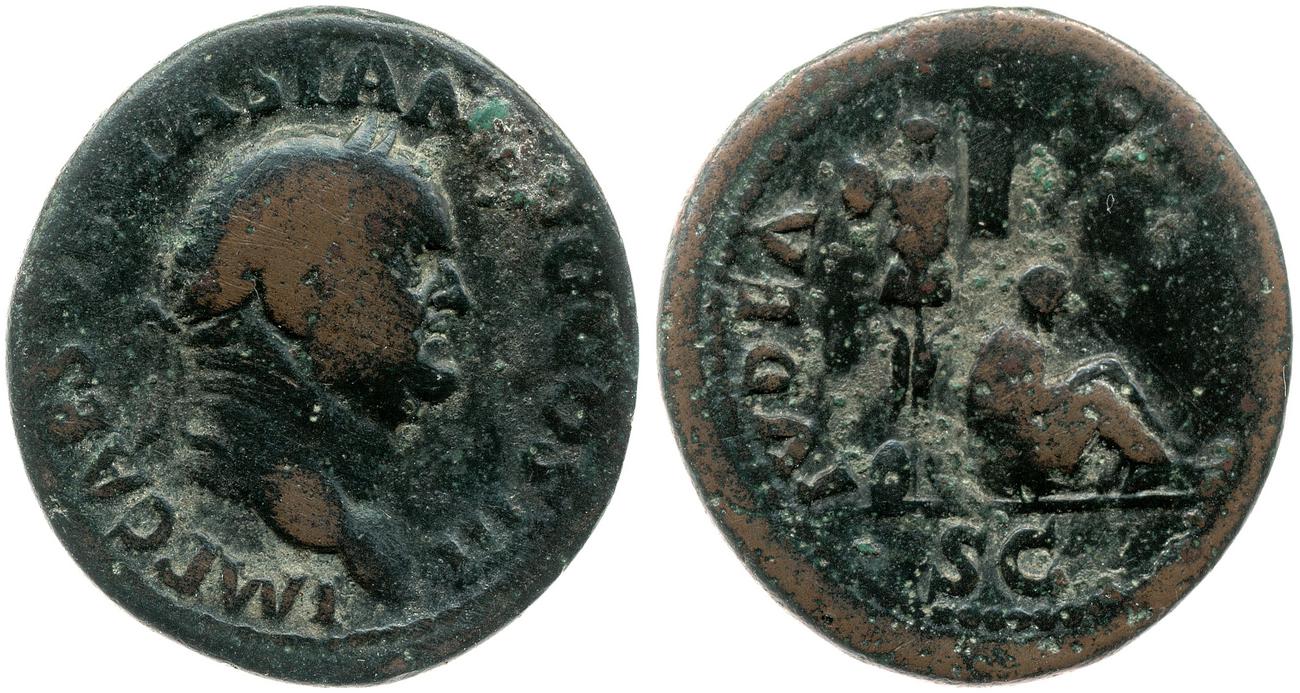 аверс RIC II, Part 1 (second edition) Vespasian 308