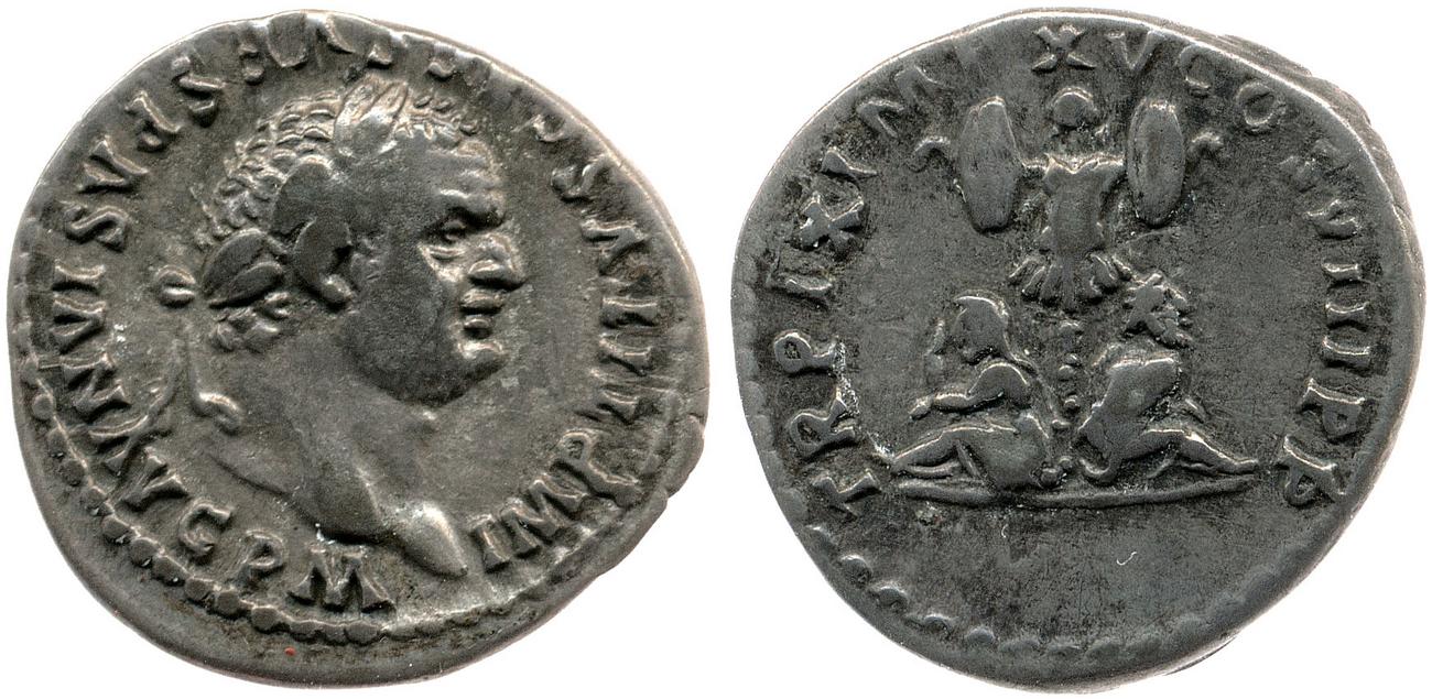 RIC II, Part 1 (second edition) Titus 102, аверс, bm