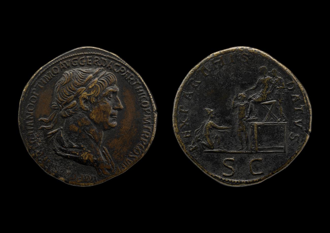 аверс RIC II Trajan 667