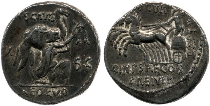 RRC 422/1a, реверс, bm