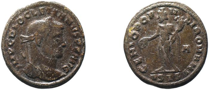 RIC VI Siscia 85a, реверс, bm
