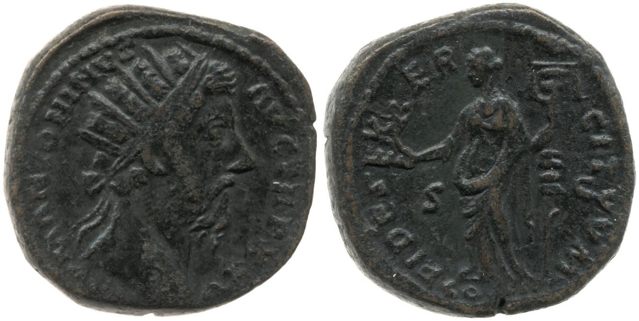 аверс RIC III Marcus Aurelius 999