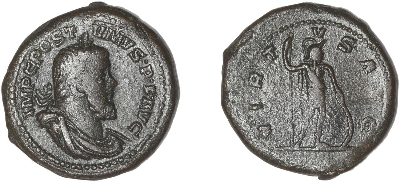 obverse RIC V Postumus 184
