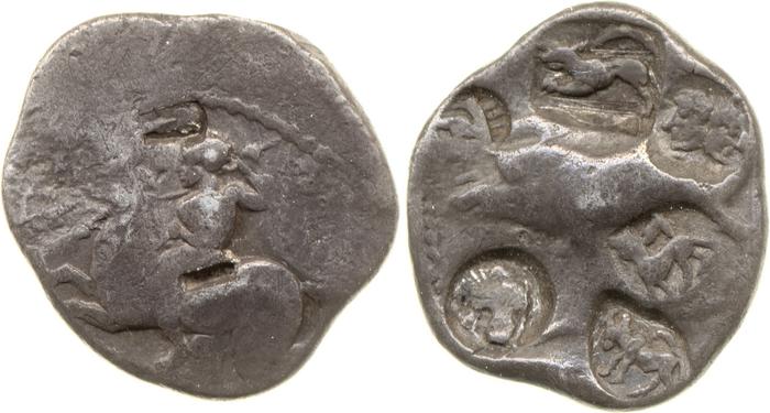 Aspendus Babelon 1910 1548-51, реверс, bm
