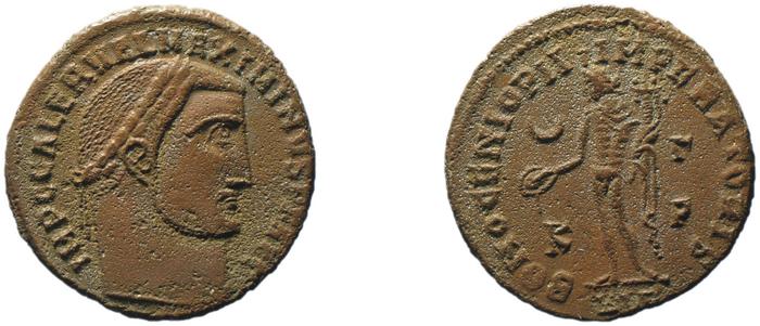 RIC VI Alexandria 135b, реверс, bm