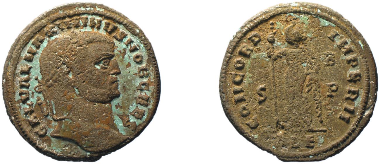 RIC VI Alexandria 52, аверс, bm