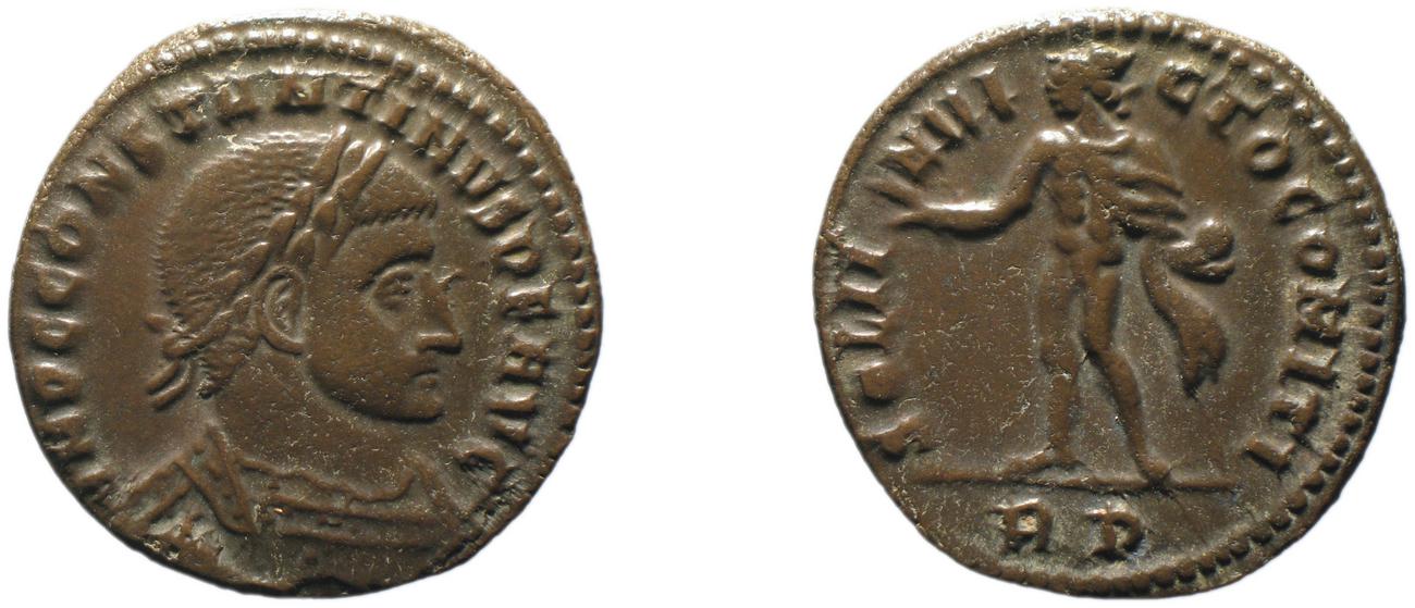 RIC VI Rome 317, аверс, Британский музей