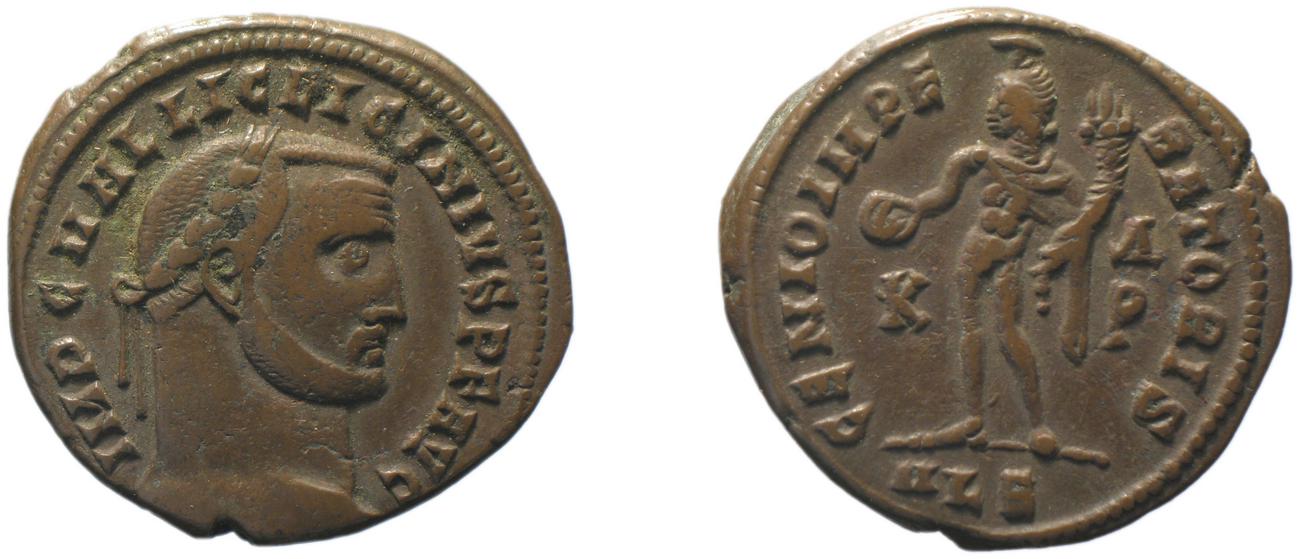 RIC VI Alexandria 105b, аверс, bm