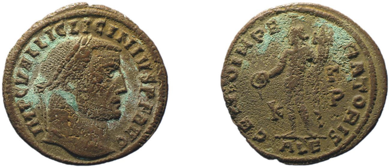 RIC VI Alexandria 105b, аверс, bm