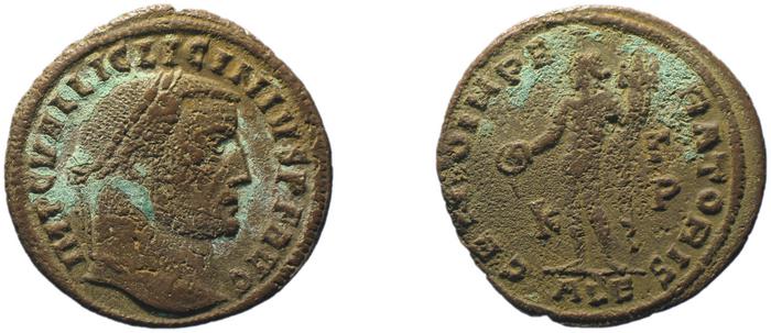 RIC VI Alexandria 105b, реверс, bm