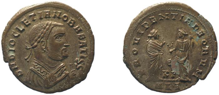 RIC VI Alexandria 109, реверс, bm