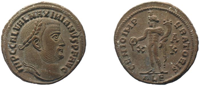 RIC VI Alexandria 79, реверс, bm