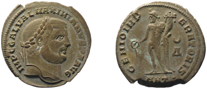 RIC VI Antioch 95, реверс, bm