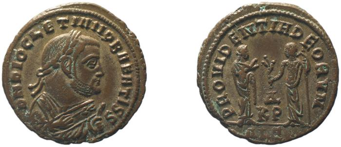 RIC VI Alexandria 109, реверс, bm