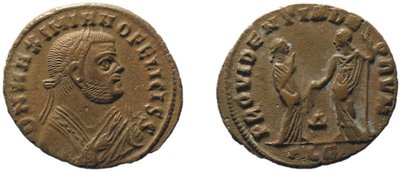 RIC VI Alexandria 91b, аверс, bm