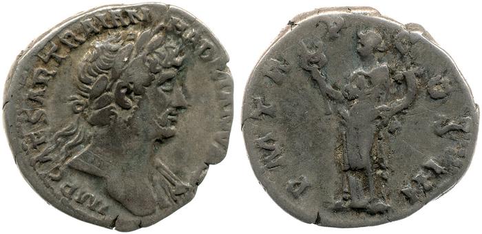 RIC II, Part 3 (second edition) Hadrian 221, реверс, bm