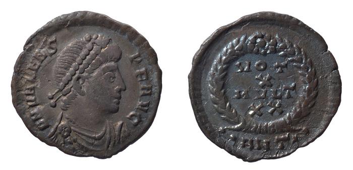 RIC IX Antioch 34B, реверс, bm