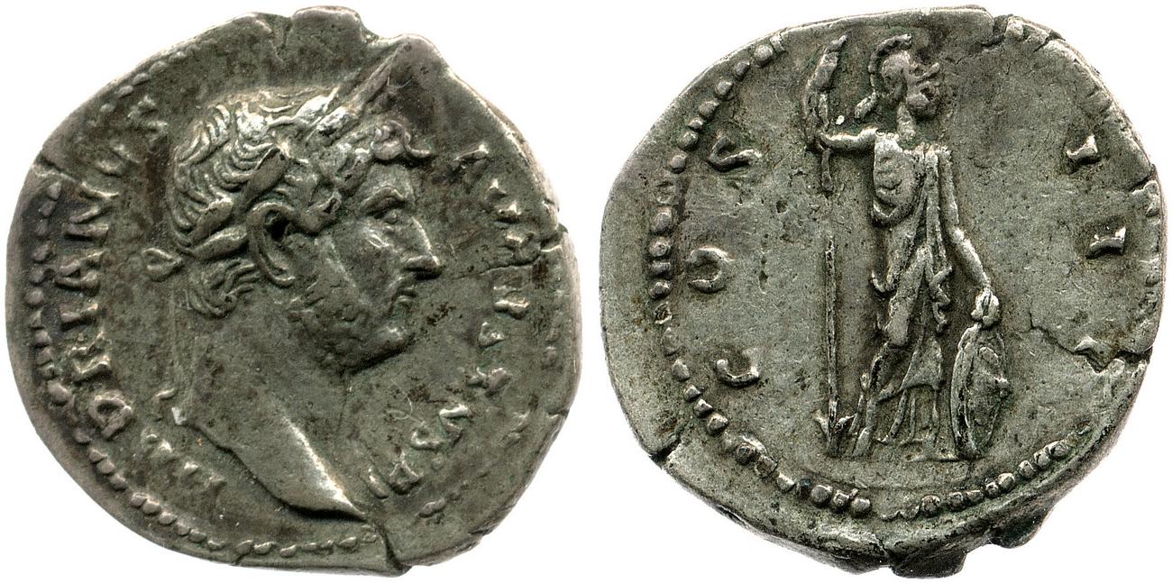 аверс RIC II, Part 3 (second edition) Hadrian 943