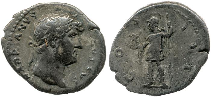 RIC II, Part 3 (second edition) Hadrian 722, реверс, bm