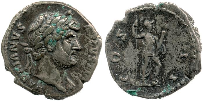 реверс RIC II, Part 3 (second edition) Hadrian 851
