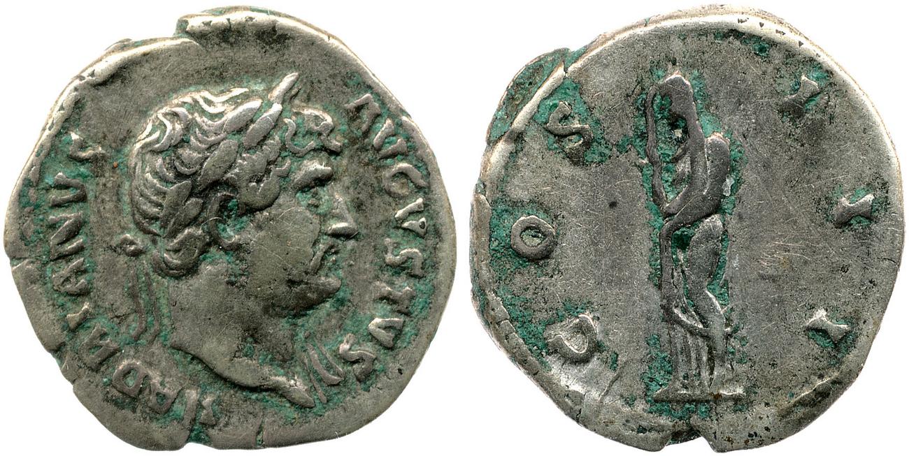аверс RIC II, Part 3 (second edition) Hadrian 846