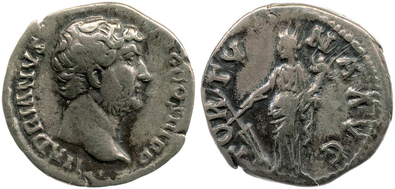 obverse RIC II, Part 3 (second edition) Hadrian 2335