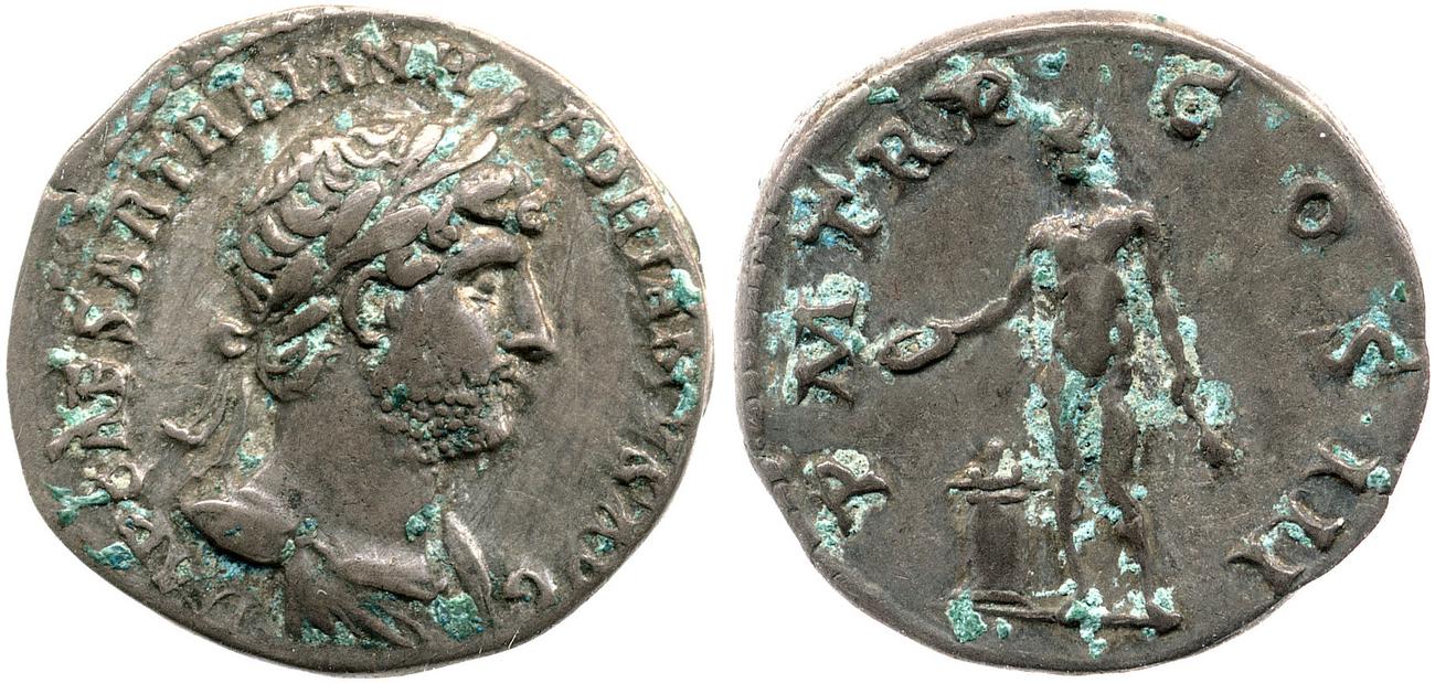 obverse RIC II, Part 3 (second edition) Hadrian 358