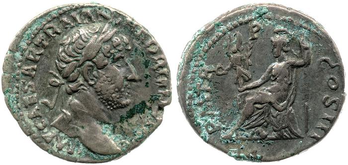 RIC II, Part 3 (second edition) Hadrian 541, реверс, bm