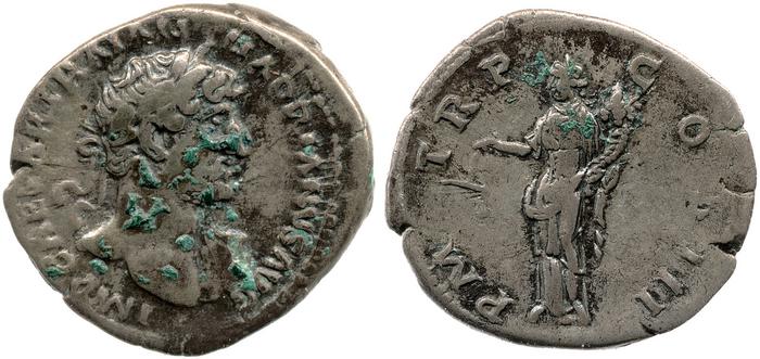 RIC II, Part 3 (second edition) Hadrian 387, реверс, Британский музей