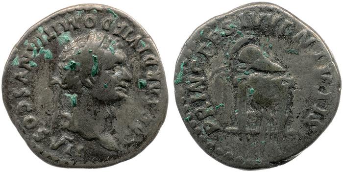 RIC II, Part 1 (second edition) Titus 271, реверс, bm