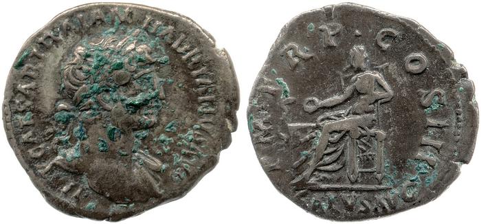 RIC II, Part 3 (second edition) Hadrian 198, реверс, bm