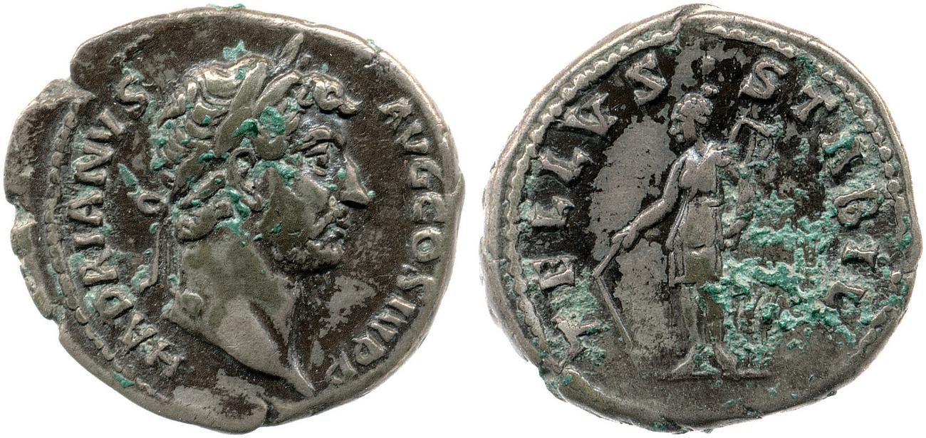аверс RIC II, Part 3 (second edition) Hadrian 2052