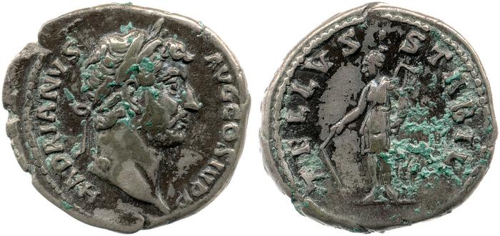 реверс RIC II, Part 3 (second edition) Hadrian 2052