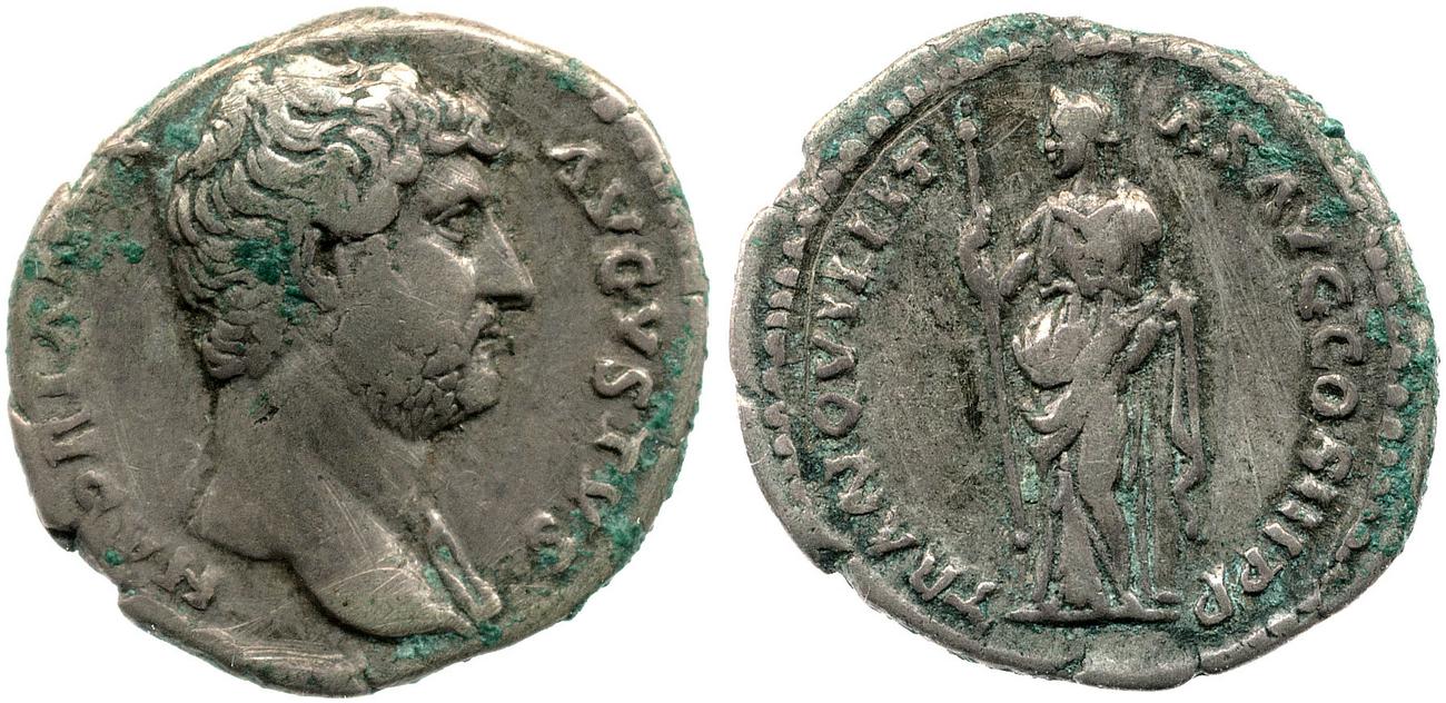 аверс RIC II, Part 3 (second edition) Hadrian 1131