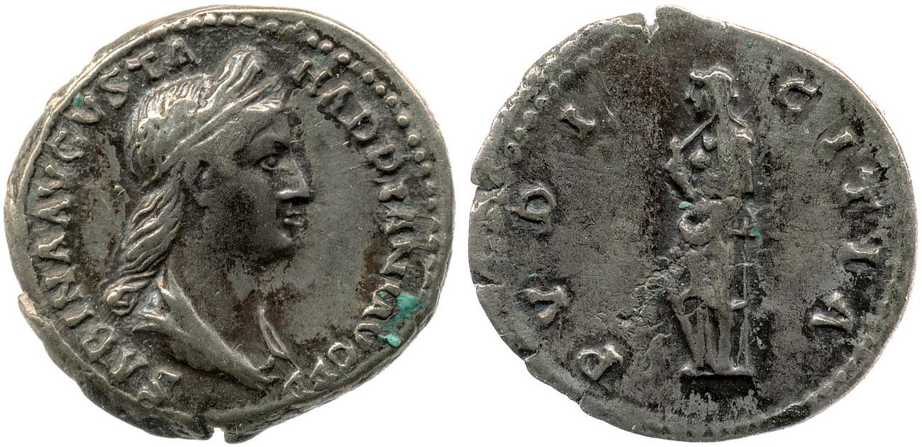 аверс RIC II, Part 3 (second edition) Hadrian 2507