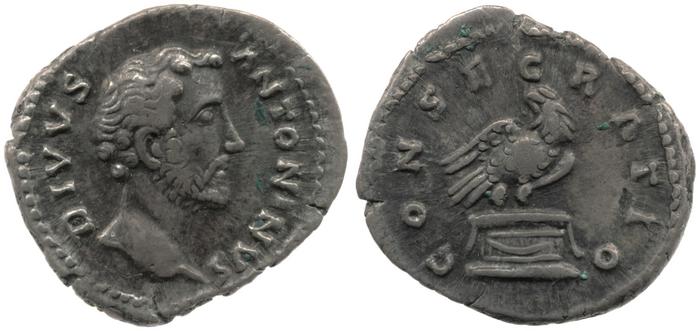 RIC III Marcus Aurelius 431, реверс, bm