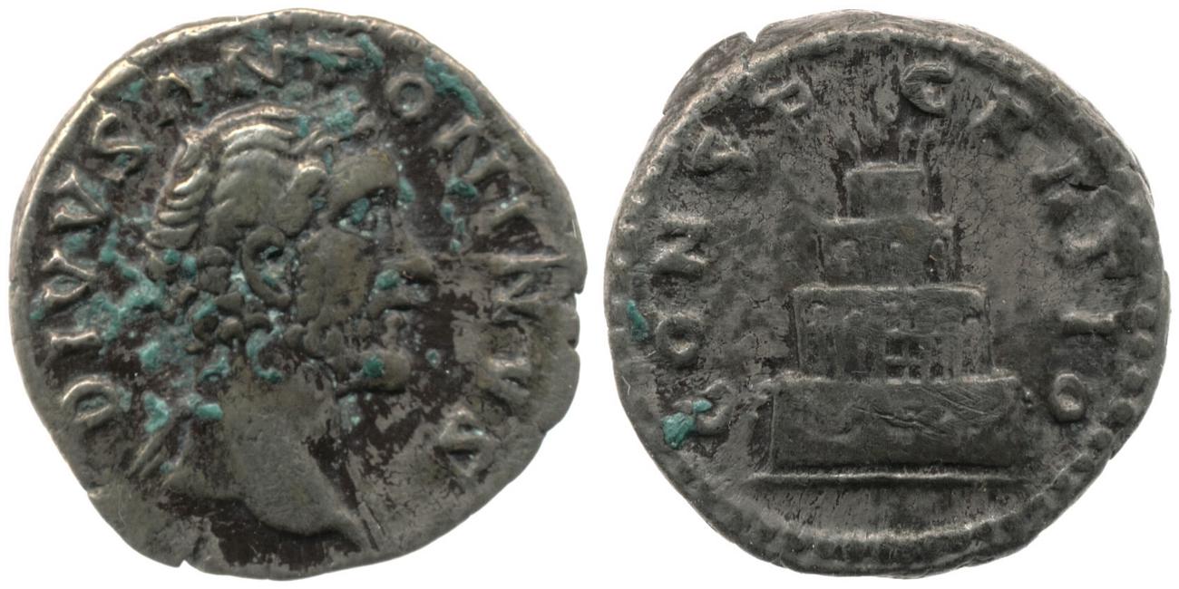 RIC III Marcus Aurelius 438, аверс, Британский музей