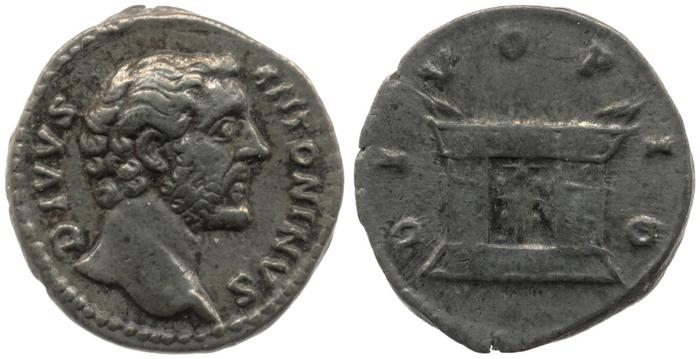 RIC III Marcus Aurelius 441, реверс, bm